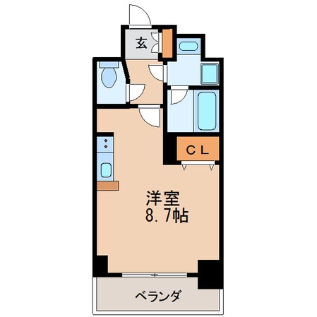 APEX名古屋栄Premier Lifeの物件間取画像